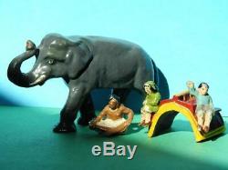 Wend-al Unbreakable Toys Solid Aluminium Elephant Ride Vintage 1948 Very Rare