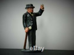 Wend-al Unbreakable Toys Solid Aluminium Winston Churchill Vintage 1948 V Rare