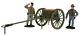 William Britain 31293 Confederate Light Artillery Limber Set With Two Man Crew