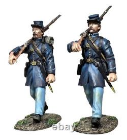 William Britain 31493 ACW Union Forever Two Union Infantry Marching