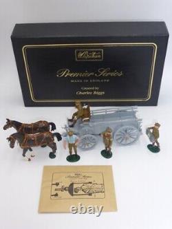 William Britain 8920 Horse Drawn G. S. Wagon & 4 Man A. S. C. Team Premier Series