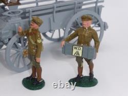 William Britain 8920 Horse Drawn G. S. Wagon & 4 Man A. S. C. Team Premier Series