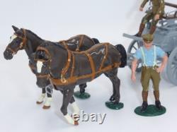 William Britain 8920 Horse Drawn G. S. Wagon & 4 Man A. S. C. Team Premier Series