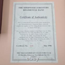 William Britain Collectors Club 1996 The Sherwood Foresters Regimental Band Set