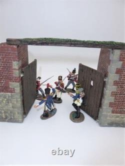 William Britain Napoleonic North Gate Diorama 00148 in Damaged Box