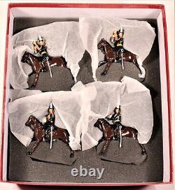 William Britain Set 40191 9th Lancers Mounted Band Hollow Cast