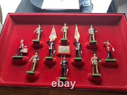 William Britain Set 5189 The 22nd Cheshire Regiment Limited Edition 10 Pieces
