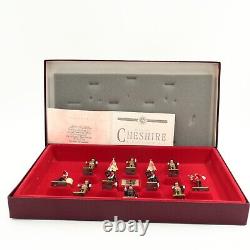 William Britain Set 5189 The 22nd Cheshire Regiment Limited Edition 10 Pieces