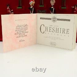 William Britain Set 5189 The 22nd Cheshire Regiment Limited Edition 10 Pieces