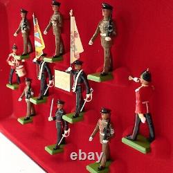 William Britain Set 5189 The 22nd Cheshire Regiment Limited Edition 10 Pieces