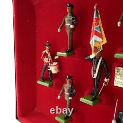William Britain Set 5189 The 22nd Cheshire Regiment Limited Edition 10 Pieces