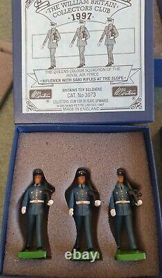 William Britain's Collector Club 1997 Queens Colour Squadron Royal Air Force