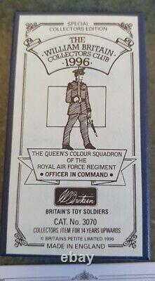 William Britain's Collector Club 1997 Queens Colour Squadron Royal Air Force