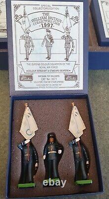 William Britain's Collector Club 1997 Queens Colour Squadron Royal Air Force