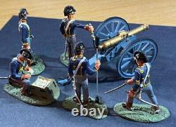 William Britains 00290 Napoleonic British Royal Artillery Unit with Cannon 54mm