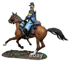 William Britains 31504 ACW Union Cavalry Corporal Mounted on Trotting Horse No. 1