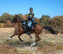 William Britains 31504 ACW Union Cavalry Corporal Mounted on Trotting Horse No. 1
