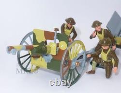William Britains 41025 French 75mm Gun & Caisson with US Marine Detachment