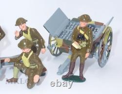 William Britains 41025 French 75mm Gun & Caisson with US Marine Detachment