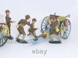 William Britains 41025 French 75mm Gun & Caisson with US Marine Detachment