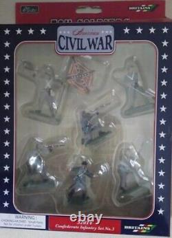 William Britains American Civil War confederate 52014 Set No 3 BRAND NEW