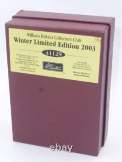 William Britains Collectors The Winter Ltd Edt 2003 Highland Preparations 41129