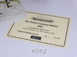 William Britains Collectors The Winter Ltd Edt 2003 Highland Preparations 41129