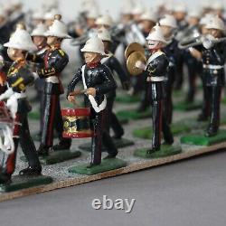 William Britains Toy Soldiers Royal Marines Marching Band