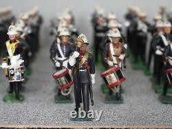 William Britains Toy Soldiers Royal Marines Marching Band