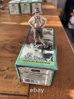 William Britains World War 2 Leaders Metal Figures X9 Boxed