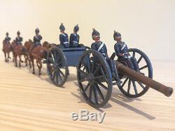 William Britains set 144 Royal Field Artillery Lead Gun Team 1906 toy soliders