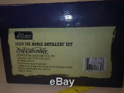 Wm Britain American CIVIL War 6 Horse 6 Man Artillery Set #17379 New In Box Nib