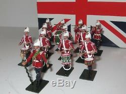 Wm. Britains Royal Welsh Corps Of Drums 2d Bn 24th Foot 1879 #48008 Ltd Edition