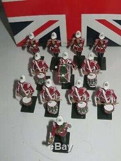 Wm. Britains Royal Welsh Corps Of Drums 2d Bn 24th Foot 1879 #48008 Ltd Edition