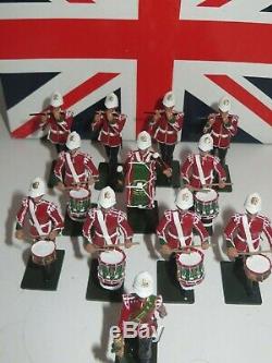 Wm. Britains Royal Welsh Corps Of Drums 2d Bn 24th Foot 1879 #48008 Ltd Edition