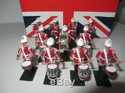 Wm. Britains Royal Welsh Corps Of Drums 2d Bn 24th Foot 1879 #48008 Ltd Edition