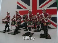 Wm. Britains Royal Welsh Corps Of Drums 2d Bn 24th Foot 1879 #48008 Ltd Edition