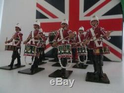 Wm. Britains Royal Welsh Corps Of Drums 2d Bn 24th Foot 1879 #48008 Ltd Edition