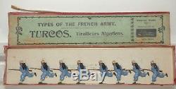 XX20 Britains boxed set No. 191 Turcos. Early 1920s version