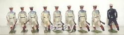 XX25 Britains loose set 80 White Jackets of the Royal Navy. 1910 version 9 pcs
