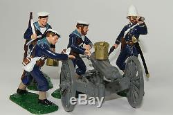 ZW24 Royal Navy Gatling Gun and Crew, Zulu War of 1879 by Regal Toy Soldiers